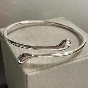 [ anonymity delivery ] plain Cross bangle bracele silver silver men's lady's accessory hook silver925 stamp 