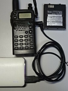 【新品・送料無料】ICOM IC-T7D, IC-S7D, IC-T22, IC-T32, IC-S22, IC-S32 USB電源ケーブル