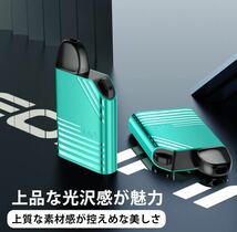 512p2210☆ 電子タバコ ベイプ vape 本体 軽量 携帯型 禁煙グッズ pod 水蒸気タバコ バッテリー長持ち 爆煙 べいぷ本体 でんしたばこ _画像3