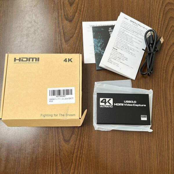 512p0132☆ 4K HDMI キャプチャーボード パススルー 60FPS USB3.0 ゲームキャプチャー 60Hz ビデオ フルHD ビデオキャプチャー 内蔵 ゲーム