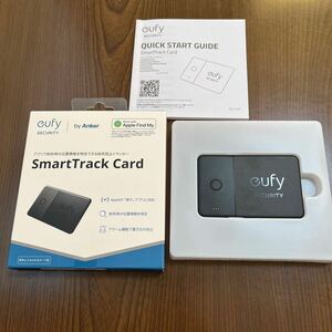 512p0217☆ Anker Eufy (ユーフィ) Security SmartTrack Card (紛失防止トラッカー) 【 Appleの「探す」に対応 (iOS端末のみ) 