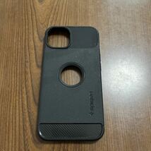 512p1603☆ Spigen iPhone13 ケース サラサラ TPU ソフトケース 滑り止め 耐衝撃 米軍MIL規格取得 厚さ2.1ｍｍ 薄型 軽量 _画像2