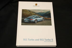 ★2011年モデル ポルシェ997ターボ/ターボS/各カブリオレ 厚口カタログ（Porsche997後期Turbo) ポルシェジャパン発行日本語版