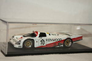 ★スパーク 1/43 ポルシェ962C 1987年ルマン24時間レース#10 (KENWOOD KREMER PORSCHE) 品番KBS024