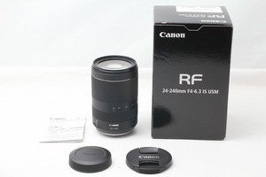◆新品同様◆キヤノン Canon RF 24-240mm F4-6.3 IS USM 付属品完備 元箱◇43199