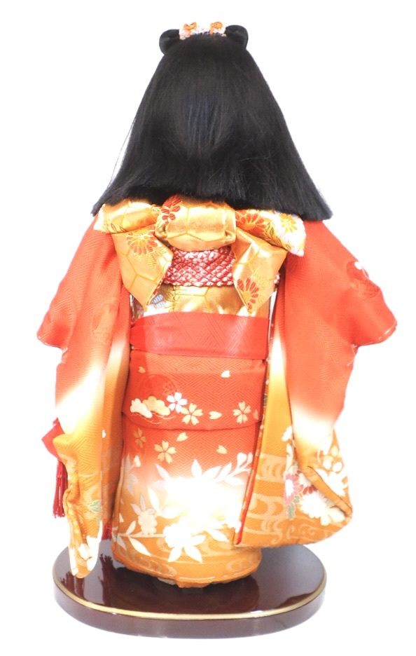 極上品!市松人形 正絹本仕立 本義眼使用 解説の栞付 二代目小出松寿作「 浪花のいちまさん 」 細部まで丁寧に制作されています KEN 極上品!市松人形 正絹本仕立 本義眼使用 解説の栞付 二代目小出松寿作「 浪花のいちまさん 」 細部まで丁寧に制作されています KEN