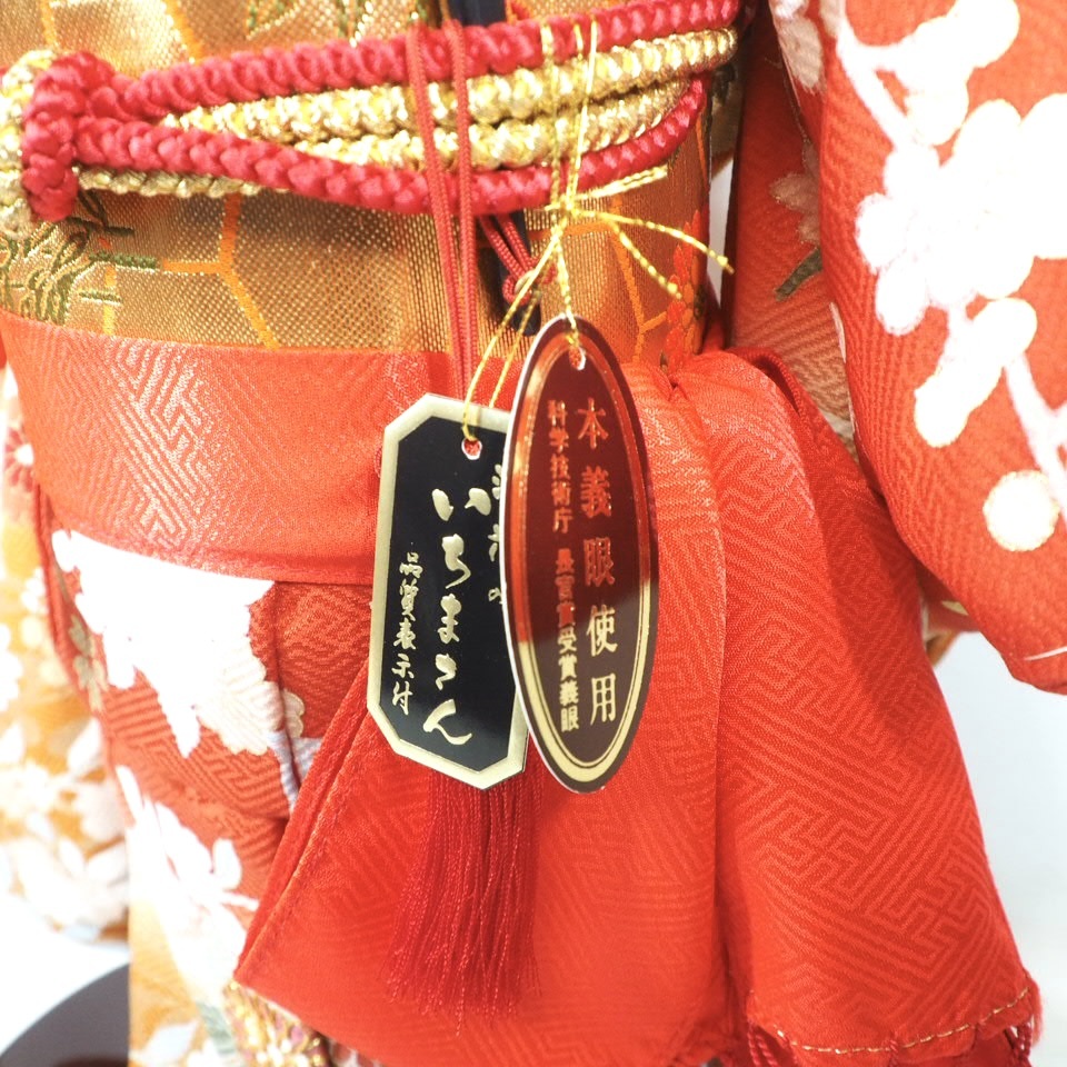極上品!市松人形 正絹本仕立 本義眼使用 解説の栞付 二代目小出松寿作「 浪花のいちまさん 」 細部まで丁寧に制作されています KEN 極上品!市松人形 正絹本仕立 本義眼使用 解説の栞付 二代目小出松寿作「 浪花のいちまさん 」 細部まで丁寧に制作されています KEN