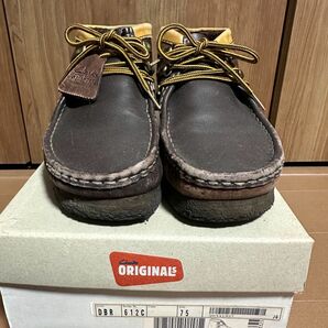 クラークスオリジナルズ ワラビーブーツ メンズ 25.5ｾﾝﾁ Clarks ブラウン