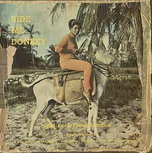 スーパーレア！STUDIO ONE LP/RIDE ME DONKEY/ジャマイカオリジナル盤/COXSONE