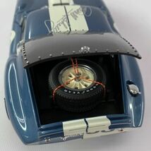 EXOTO COBRA DAYTONA COUPE CARROLL SHELBY コブラ デイトナ クーペ キャロル・シェルビー 1965 #98 ブルー《フィギュア・山城店》◆O3415_画像6