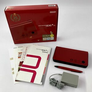 《ジャンク扱い》《レトロ》ニンテンドーDSi LL スーパーマリオ25周年仕様 Nintendo/店頭/他モール併売《ゲーム・山城店》A2022