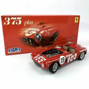 BBR 1/18 Ferrari フェラーリ 375 plus #19 レッド《フィギュア・山城店》◆O3414