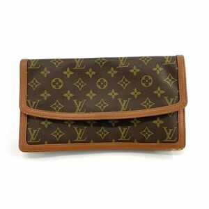 《ジャンク》LOUIS VUITTON ルイヴィトン クラッチバッグ ポシェットダムGM モノグラム《ブランド・山城店》U693