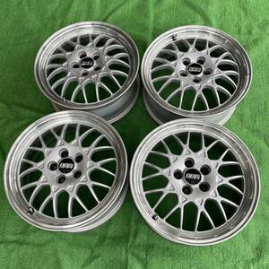 スバル 純正 オプション BBS 鍛造アルミホイール 16インチ 6.5JJ +55 PCD100 5穴 4本 インプレッサ レガシィ