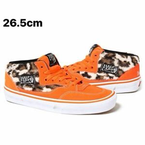 Supreme × Vans Leopard Half Cab "Orange"