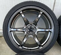 KENDA KR20 F 225/40R18 R 235/40R18 走り屋 86 BRZ 18インチ タイヤホイールセット Acht-6 アハト6_画像7