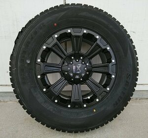 LEXXEL DeathRock スタッドレス プラド ハイラックス サーフ FJ タイヤホイールセット SAILUN WST3 265/70R17 265/65R17