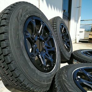 スタッドレス ジムニー JB64 JB23 JA12 JA11 タイヤホイールセット Hankook RW08 175/80R16 新品4本セット 16インチ BDX08の画像1