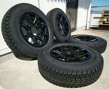 スタッドレス ジムニー JB64 JB23 JA12 JA11 タイヤホイールセット Hankook RW08 175/80R16 新品4本セット 16インチ BDX08_画像2