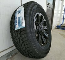 即納 スタッドレス デリカD5 エクストレイル RAV4 クロスロード CX5 タイヤホイールセット SAILUN WSTX 215/70R16 DeathRock 16インチ_画像6