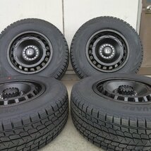 スタッドレス プラド サーフ ハイラックス YOKOHAMA アイスガード SUV G075 265/65R17 265/70R17 タイヤホイールセット_画像4