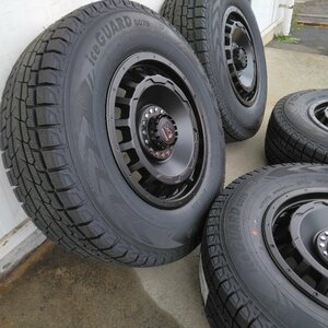 スタッドレス プラド サーフ ハイラックス ヨコハマ アイスガード SUV G075 265/65R17 265/70R17 タイヤホイールセット