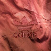 ■ adidas originals アディダス オリジナルス ■ トレフォイル ロゴ 刺繍 中綿入 MA-1 MA1 ボンバー ジャケット バーガンディー M_画像6