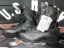 新品未使用タグ箱付き　MADE IN USA US NAVY SFD FLIGHT DECK CREW STEELTOE GORE-TEX ブーツ　10R 28センチ　②_画像4