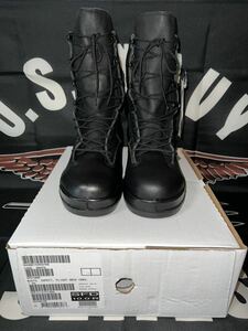  new goods unused tag box attaching MADE IN USA US NAVY SFD FLIGHT DECK CREW STEELTOE GORE-TEX boots 10R 28 centimeter 