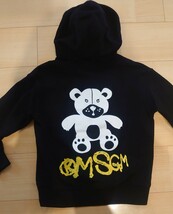 超美品　MSGM キッズ　パーカー　8歳サイズ130cm140cm マメール　_画像4