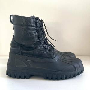 美品 定価76780円 22aw◆NONNATIVE / DIEMME◆ムートンブーツ ブラック 黒27.5cm位 ノンネイティブ ディエッメ Worker Zip Duck Boots 42