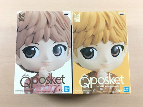 [新品未開封] TinyTAN Dynamite Q posket Jin ジン Aカラー Bカラー フィギュア 全2種セット