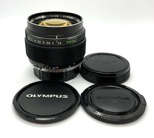 1000円スタート! 希少! OLYMPUS オリンパス OM 55mm F1.2 外観程度良好 光学系難あり 現状・ジャンク品 修理・部品取り等に! F1.2レンズ