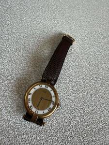 【希少】Cartier　 カルティエ　590003　腕時計　クオーツ　マストヴァンドーム　ヴェルメイユ　ヴィンテージ 