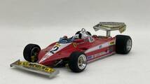 1/43 Ferrari 312T3 1978 Canada GP（Makeup製キット）の完成品_画像2