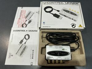 ベリンガー(BEHRINGER) U-CONTROL USBオーディオインターフェース [UCA202]動作品