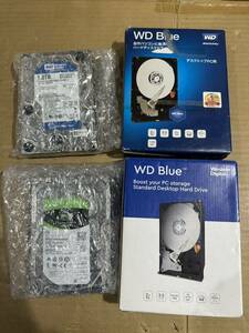 内臓ハードディスク 2点セット / WD HDD 3.5インチ SATA 1TB / SEAGATE 3.5インチ SATA 2TB セット 詳細未確認 状態良好