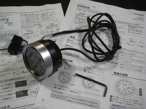 ☆ pivot MULTI GAUGE X2C 水温計 吸気温計 吸気温度計 Φ60 追加メーター OBD2接続 中古品 ☆