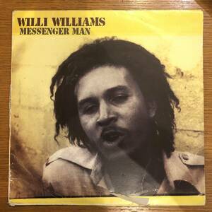 ★willi williams ウィリーウィリアムズ★ messenger man / blood and fire 中古 レゲエ 2LP