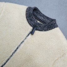 COLD BREAKER wool zip up BLOUSON【S】アイボリー Poland製 コールドブレーカー ウール ジップアップ ブルゾン ジャケット 男女兼用_画像4