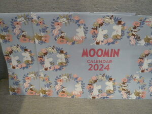 雑誌付録☆インレッド1・2月号☆ムーミンカレンダー×2部（発送木曜・同梱不可）