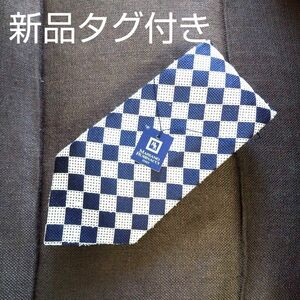 【新品タグ札付き】MARIANO RUBINACCI ネクタイ 絹100% シルク