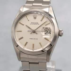 [OH settled ]1968 year Rolex antique ref6694 oyster Date rivet breath Vintage 