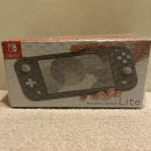 N115【未開封新品】Nintendo Switch Lite 本体 グレー　ニンテンドー スィッチライト 
