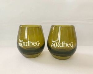 ARDBEG アードベッグ ショットグラス ペア 高さ約5.5cm 未使用