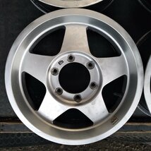 管理番号：S11-32【4本価格】【15x6.5J 6x139.7 ET+24 ハブ110】ENKEI・日本製・直接引取可能・適格請求書発行可能_画像5