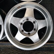 管理番号：S11-32【4本価格】【15x6.5J 6x139.7 ET+24 ハブ110】ENKEI・日本製・直接引取可能・適格請求書発行可能_画像4