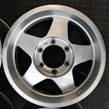 管理番号：S11-32【4本価格】【15x6.5J 6x139.7 ET+24 ハブ110】ENKEI・日本製・直接引取可能・適格請求書発行可能_画像3