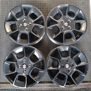 管理番号：S11-58【4本価格】【16×5J 4x100 ET+40 ハブ54】ENKEI製・スズキSUZUKI純正・イグニス等・店頭直接引取・適格請求書発行可能