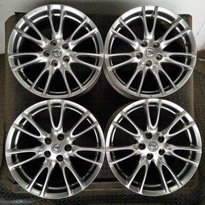 管理番号：Ｓ5-211【4本価格】【18x7.5J 18x8.5J 5x114.3 ET+45/50 ハブ66】NISSAN日産純正・V36 スカイライン等・店頭直接購入可能